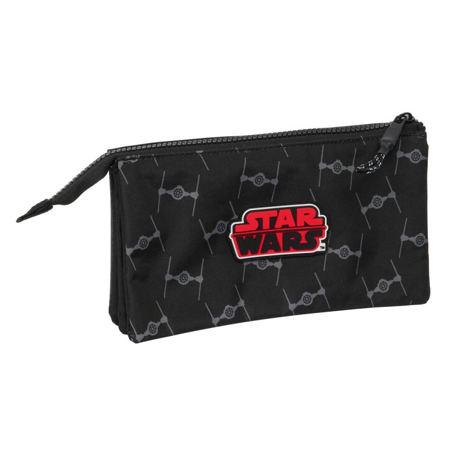 Dobbelt carry-all Star Wars The fighter Sort 22 x 12 x 3 cm #2