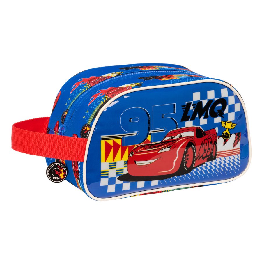 Skoletoilettaske Cars Race ready Bl 26 x 15 x 12 cm #1
