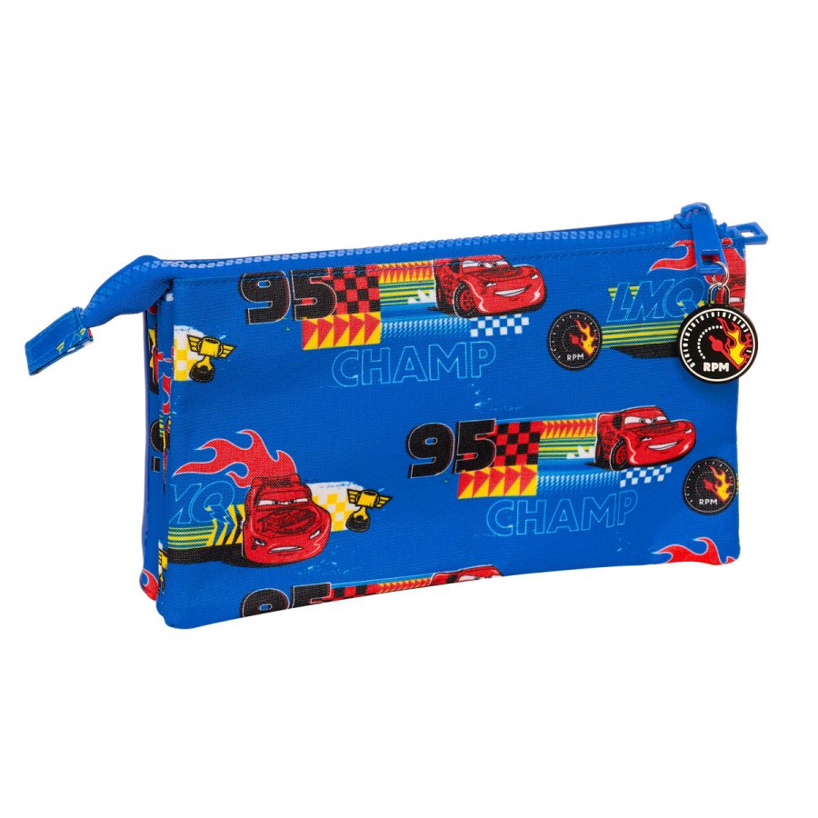 Tredobbelt bretaske Cars Race ready Bl 22 x 12 x 3 cm #3