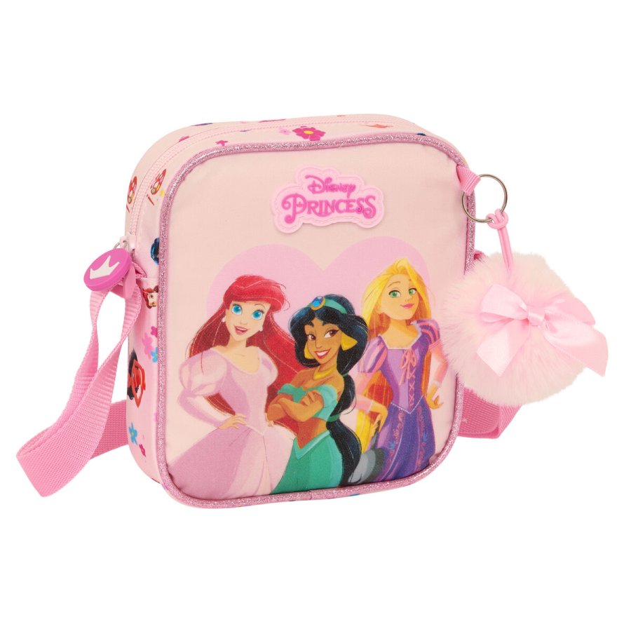 Skuldertaske Disney Princess Summer adventures Pink 16 x 18 x 4 cm #1