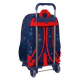 Skolerygsk med Hjul Spider-Man Neon Marinebl 33 x 42 x 14 cm #3