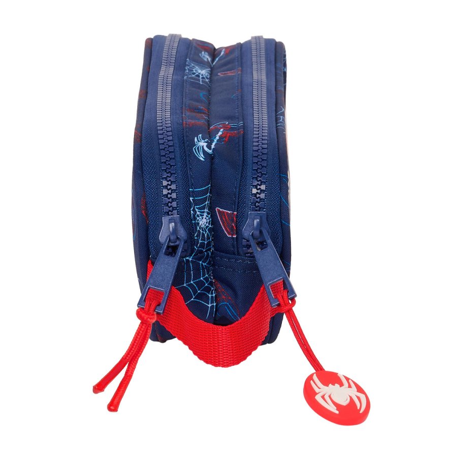 Dobbelt carry-all Spider-Man Neon Marinebl 21 x 8 x 6 cm #3