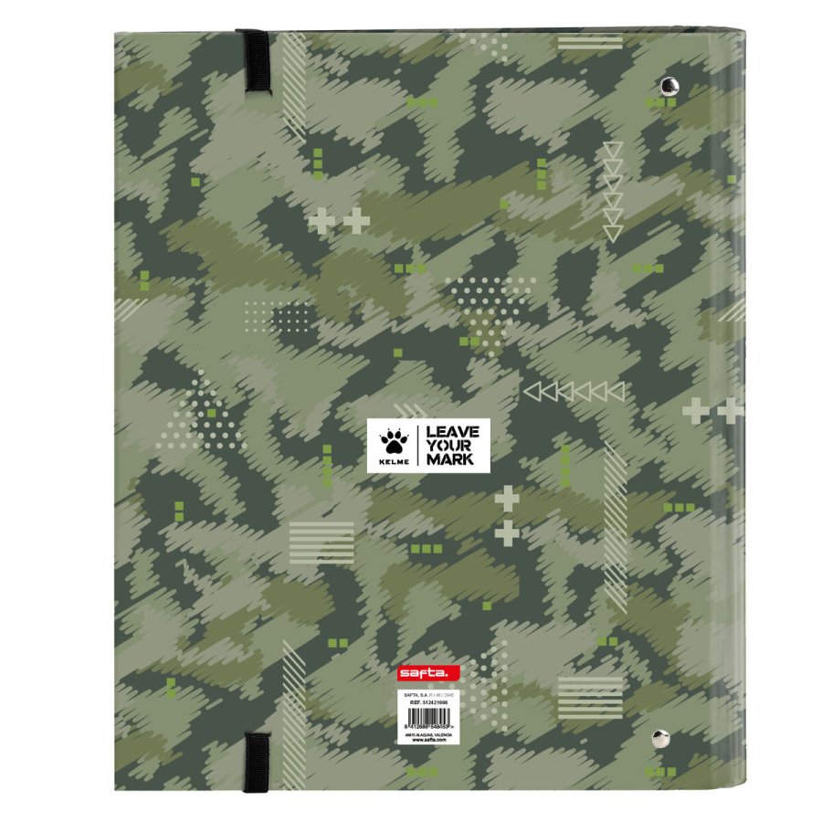 Ringbind Kelme Travel Sort Grn 27 x 32 x 3.5 cm #2