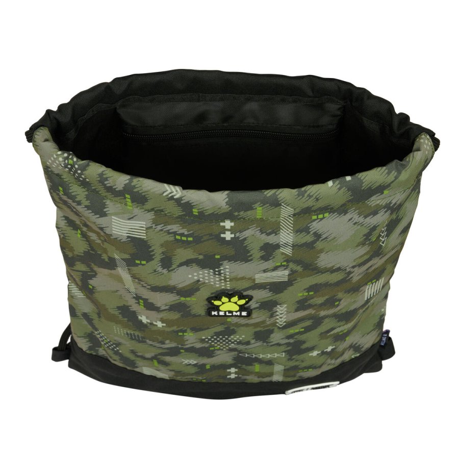 Rygsk med Snore Kelme Travel Sort Grn 35 x 40 x 1 cm #4