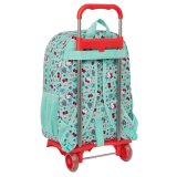 Skolerygsk med Hjul Hello Kitty Sea lovers Turkisbl 33 x 42 x 14 cm #2
