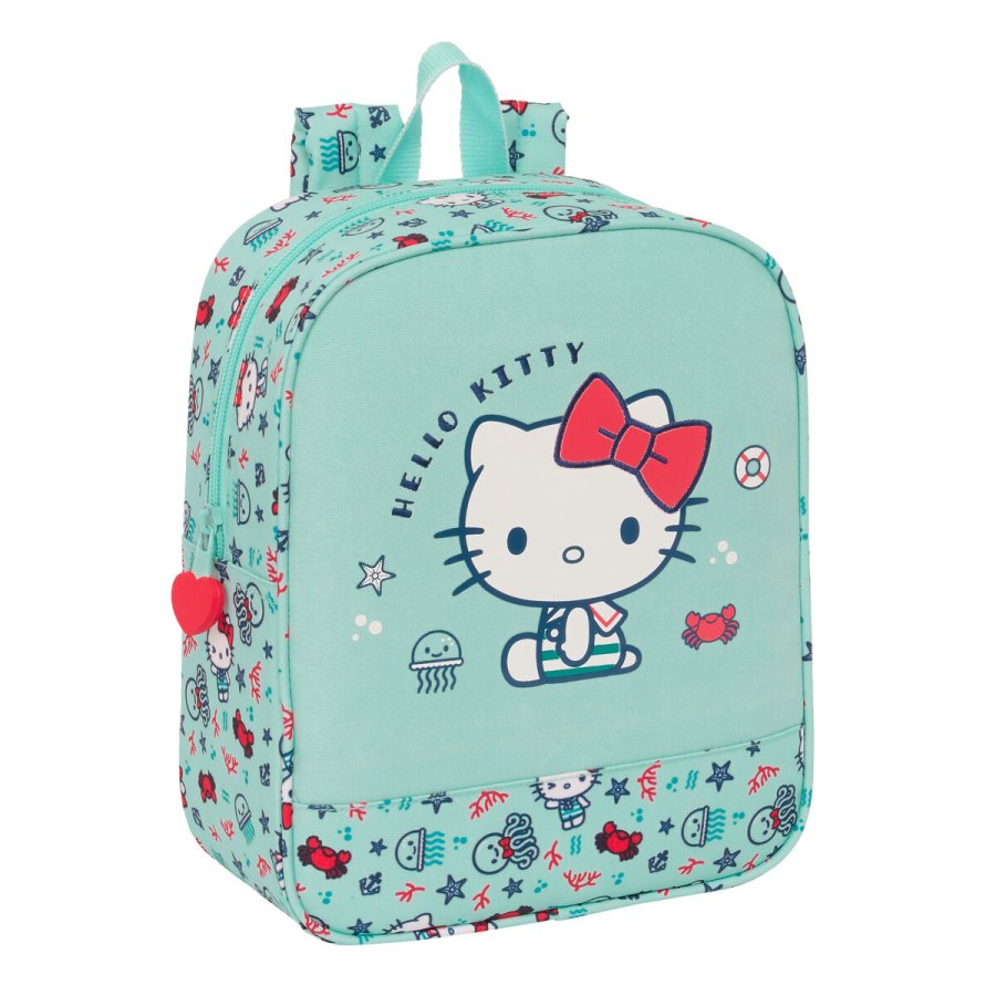 Brnetaske Hello Kitty Sea lovers Turkisbl 22 x 27 x 10 cm #1