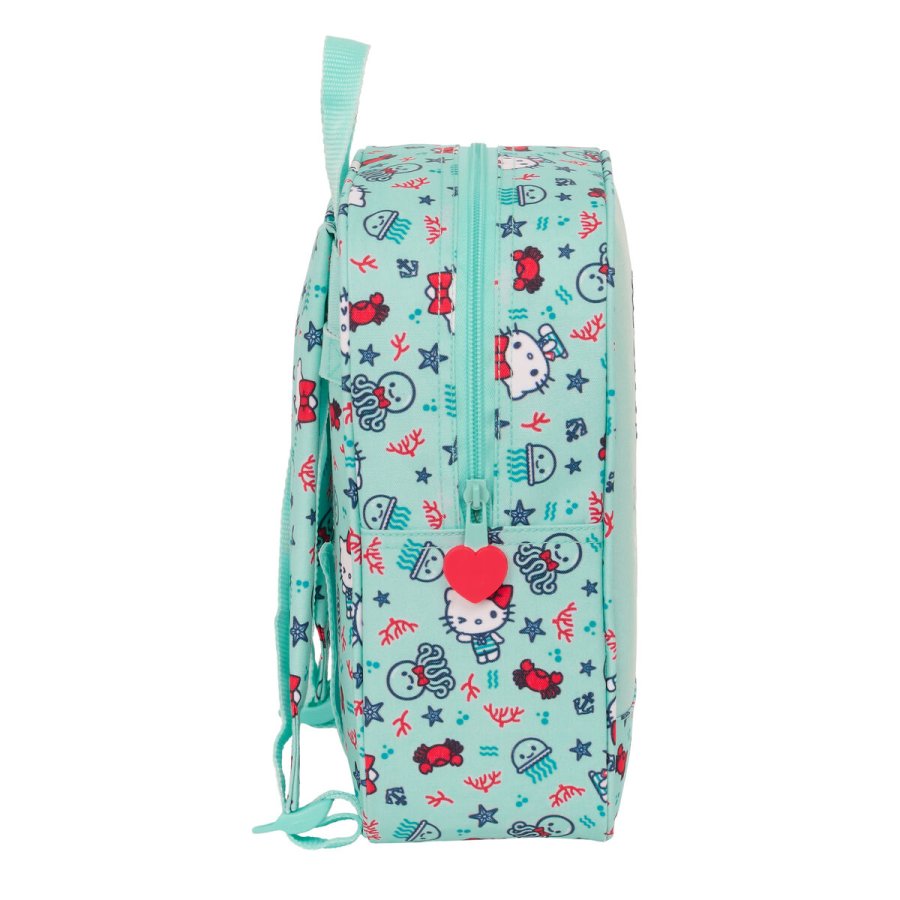 Brnetaske Hello Kitty Sea lovers Turkisbl 22 x 27 x 10 cm #3