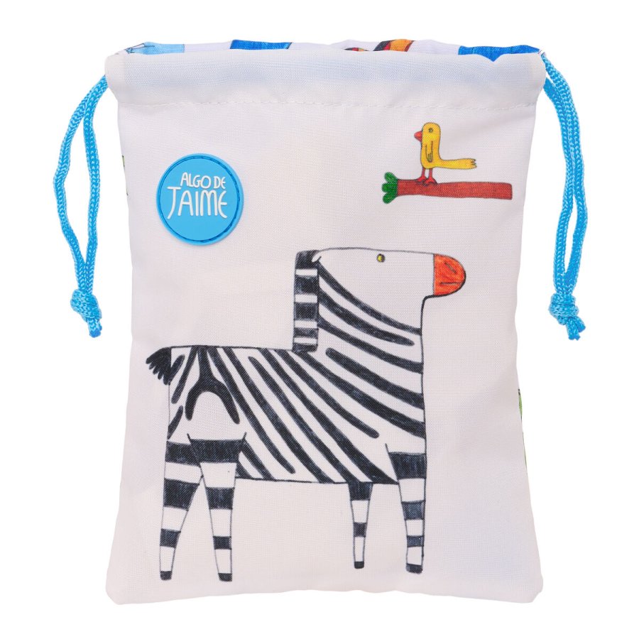 Madkasse med tilbehr Algo de Jaime 20 x 25 x 1 cm sk (sack) Hvid #1