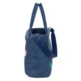 H�ndtasker Benetton Denim Bl� 40 x 31 x 17 cm #4