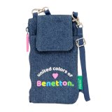 Pung Benetton Denim Mobiltaske Bl #1