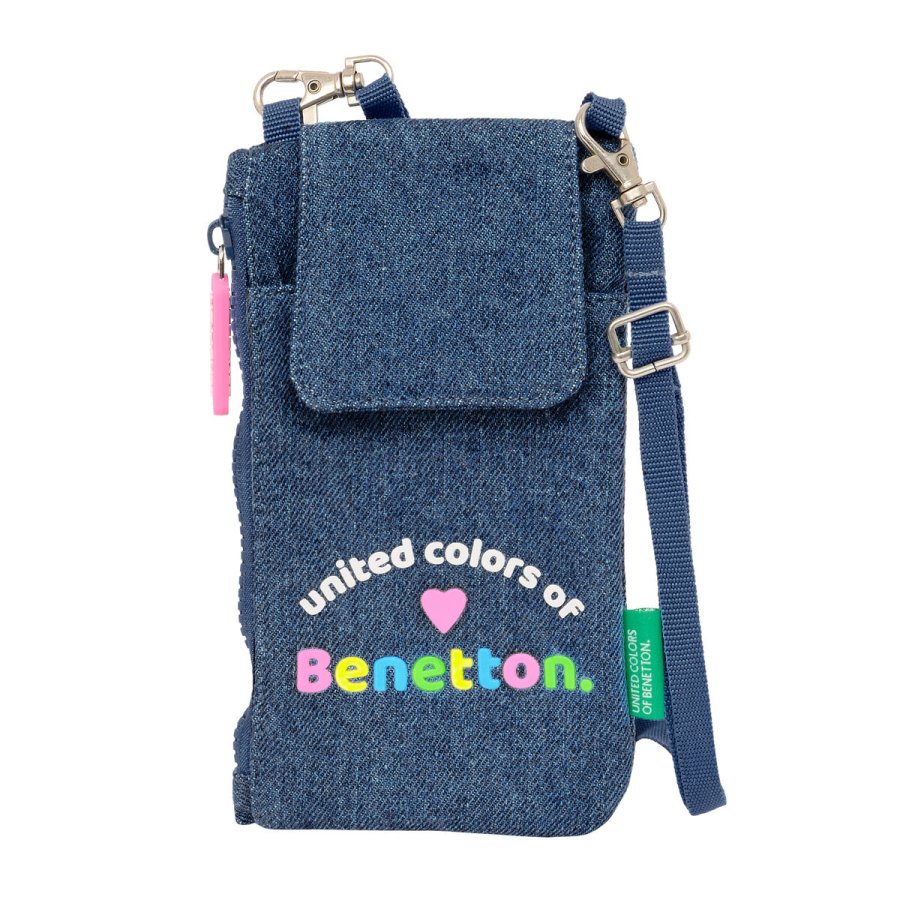 Pung Benetton Denim Mobiltaske Bl #1
