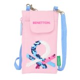 Pung Benetton Pink Mobiltaske Pink #1