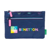 Penalhus Benetton Cool Marinebl 23 x 16 x 3 cm #1