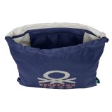 Rygsk med Snore Benetton Varsity Gr Marinebl 35 x 40 x 1 cm #2