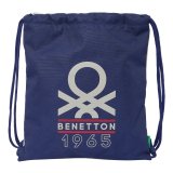 Rygsk med Snore Benetton Varsity Gr Marinebl 35 x 40 x 1 cm #1