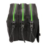 Tredobbelt bretaske Kappa Black Sort 21,5 x 10 x 8 cm #2