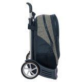 Skolerygsk med Hjul Kappa Dark Navy 32 x 16 x 44 cm #3