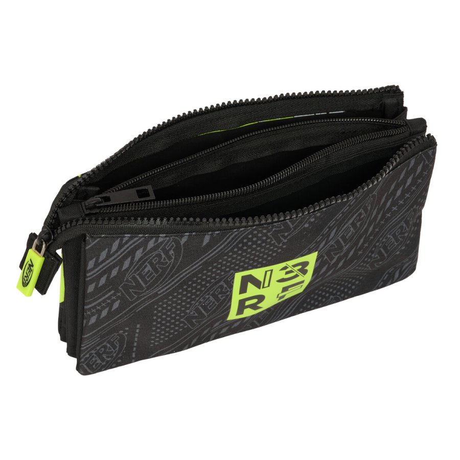 Tredobbelt bretaske Nerf Get ready Sort 22 x 12 x 3 cm #3