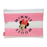 Vandtt taske Minnie Mouse Beach Pink Gennemsigtig #1