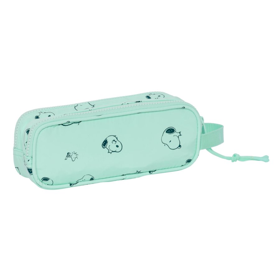 Dobbelt carry-all Snoopy Groovy Grn 21 x 8 x 6 cm #2