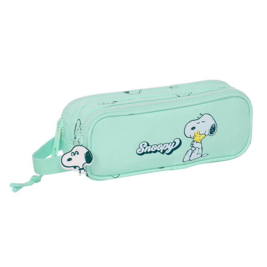 Dobbelt carry-all Snoopy Groovy Grn 21 x 8 x 6 cm #1
