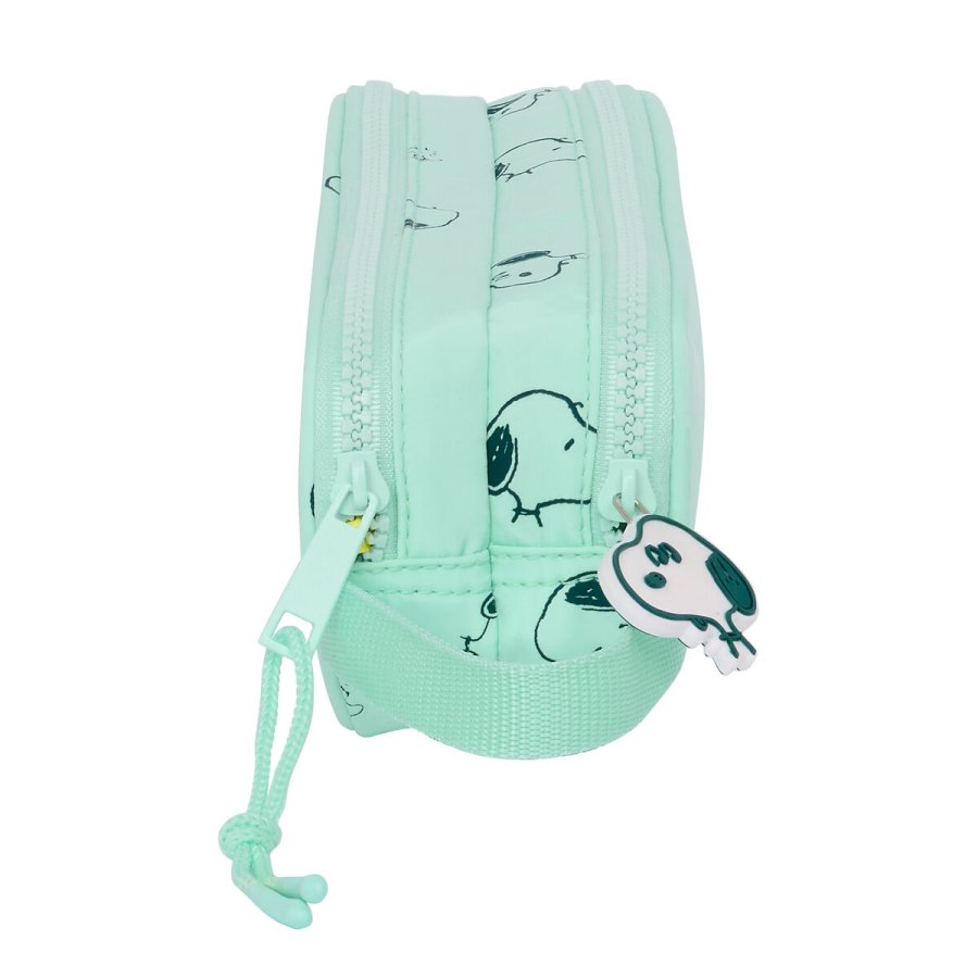Dobbelt carry-all Snoopy Groovy Grn 21 x 8 x 6 cm #3