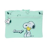 Penalhus Snoopy Groovy Grn 23 x 16 x 3 cm #1