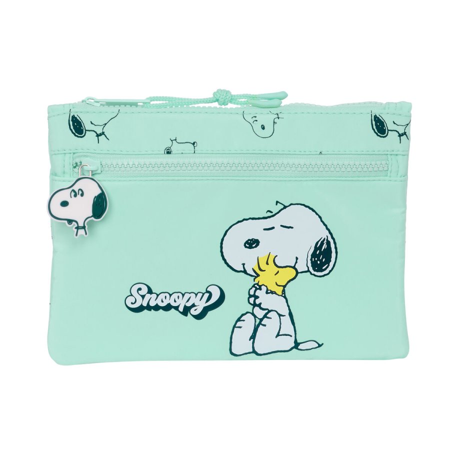 Penalhus Snoopy Groovy Grn 23 x 16 x 3 cm #1