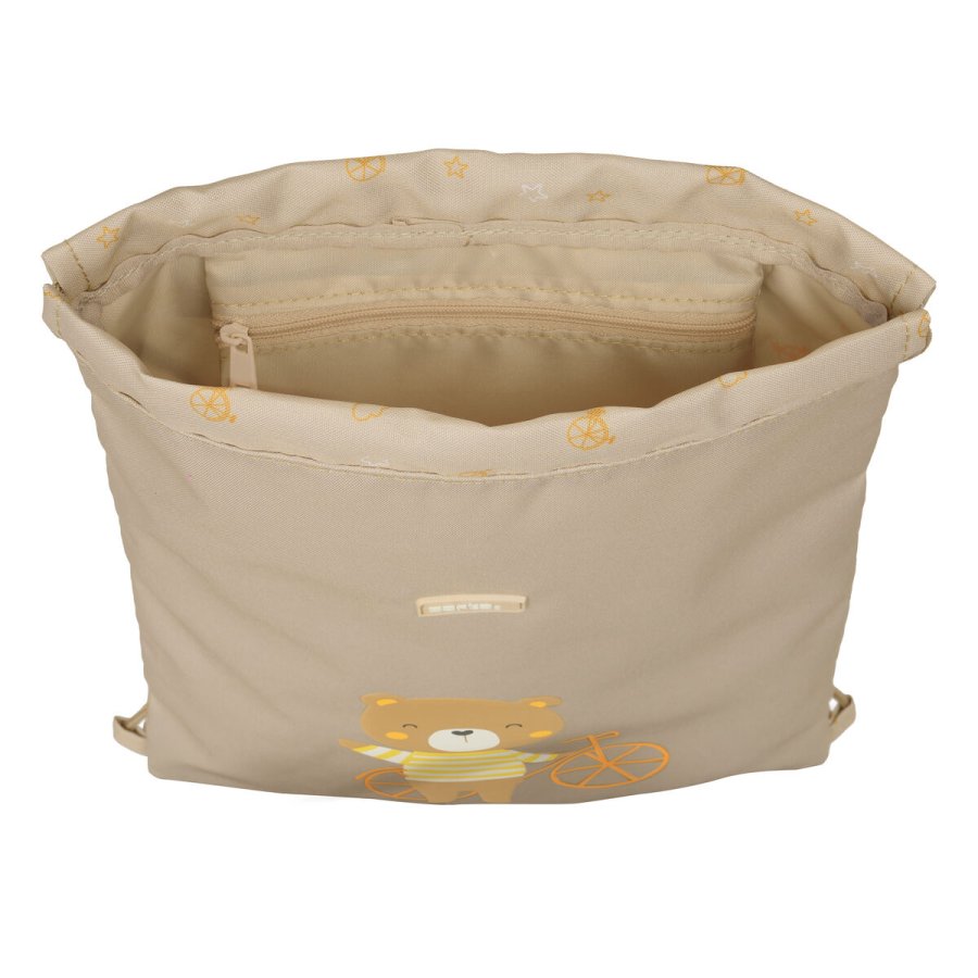 Rygsk med Snore Safta Osito Beige 26 x 34 x 1 cm #3