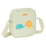Skuldertaske Safta Jungle Beige 16 x 18 x 4 cm #1