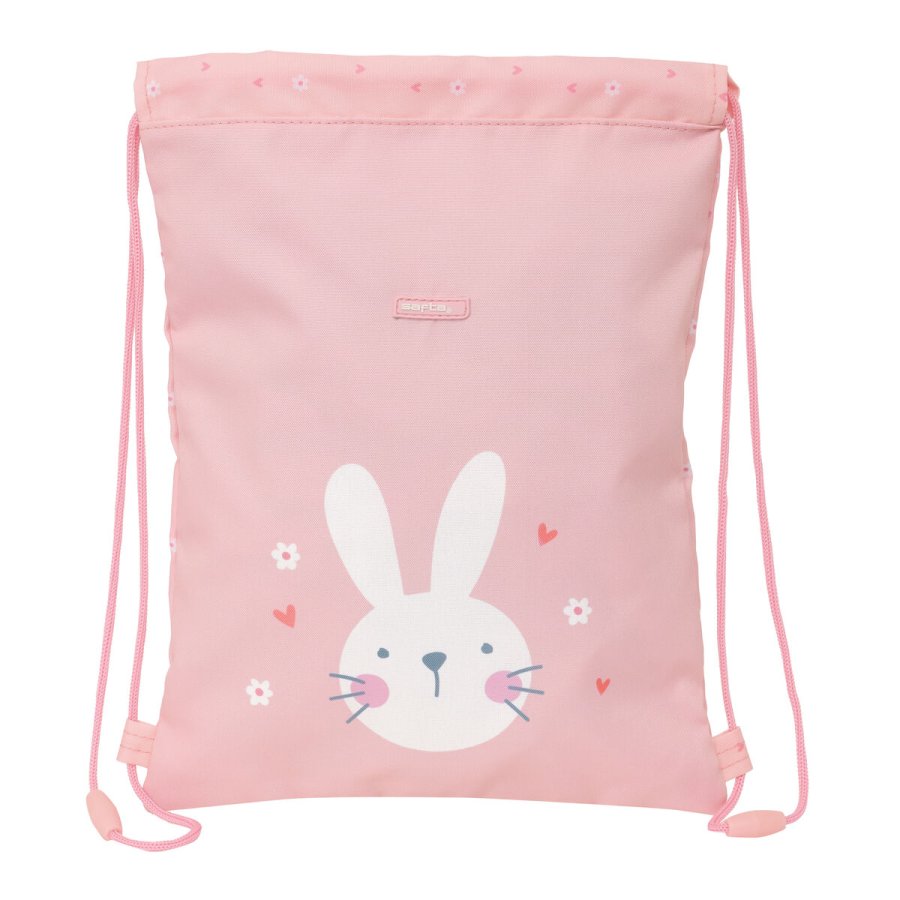 Rygsk med Snore Safta Bunny Pink 26 x 34 x 1 cm #1