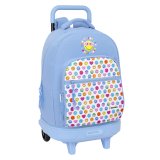 Skoletaske Smiley Joyful Bl Multifarvet 33 x 45 x 22 cm #1