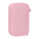 Dobbelt penalhus Glow Lab Sweet home Pink 12.5 x 19.5 x 4 cm (28 Dele) #2
