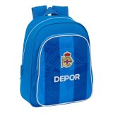 Skoletaske R. C. Deportivo de La Corua Bl 27 x 33 x 10 cm #1