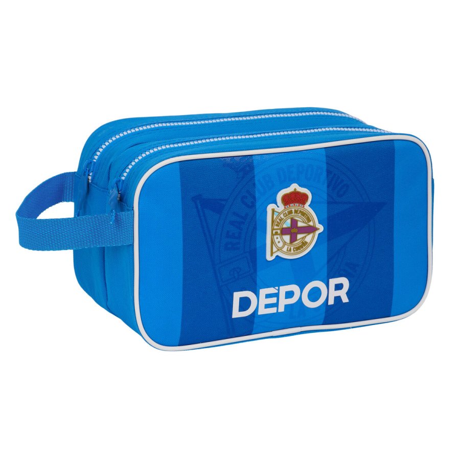 Skoletoilettaske R. C. Deportivo de La Corua Bl Sportslig 26 x 15 x 12.5 cm #1
