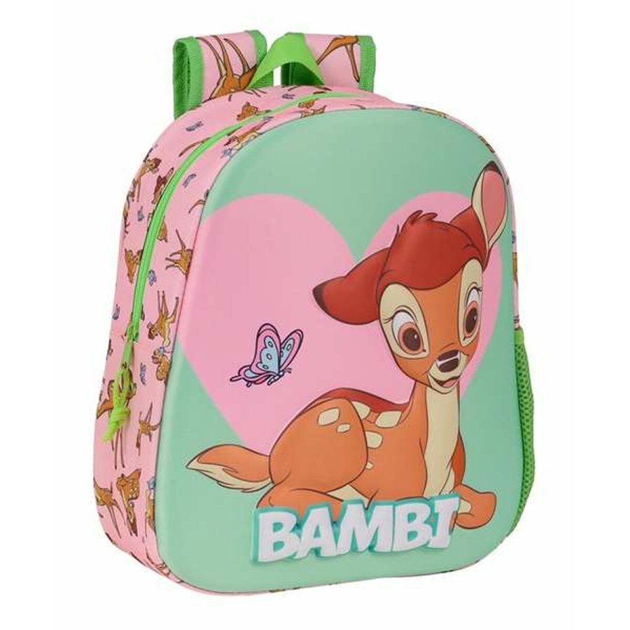 3D Skoletaske Disney Bambi 27 x 33 x 10 cm #1
