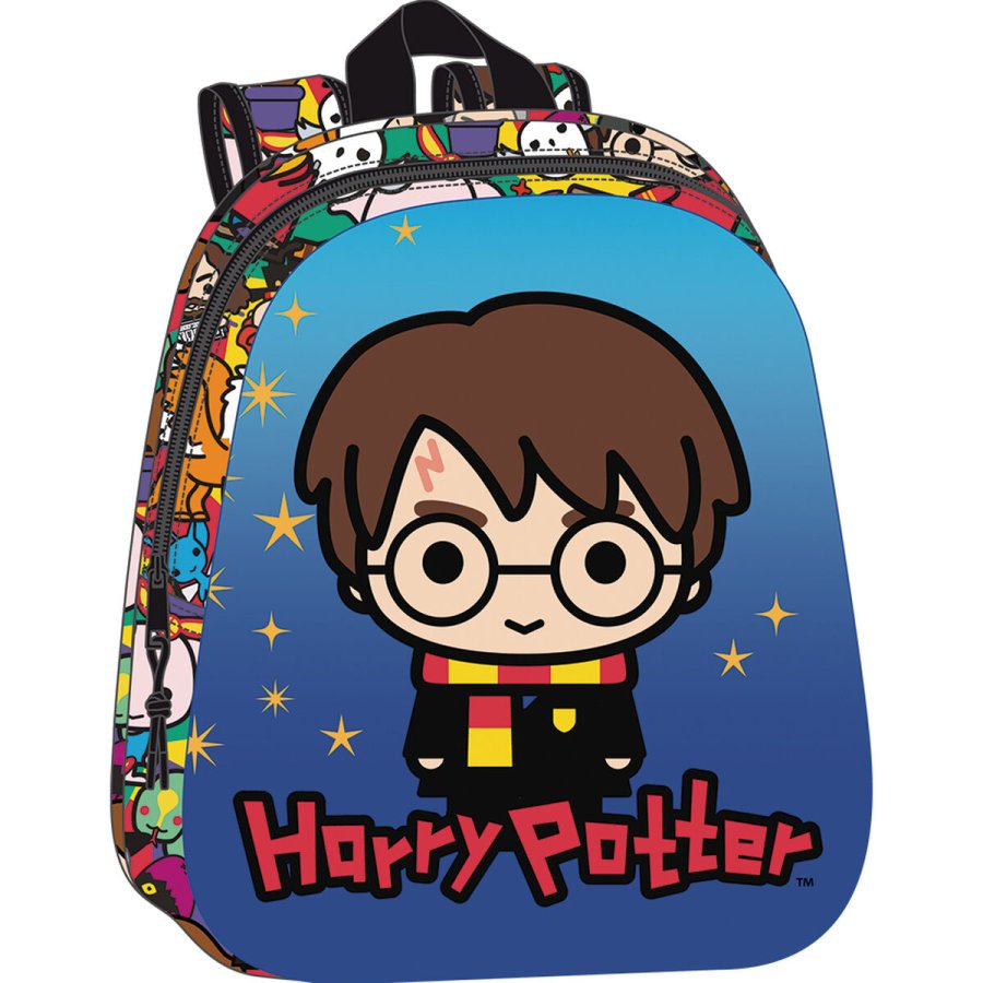 Skoletaske Harry Potter Bl Multifarvet 27 x 33 x 10 cm #1