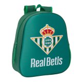 3D Skoletaske Real Betis Balompi Grn 27 x 33 x 10 cm #1