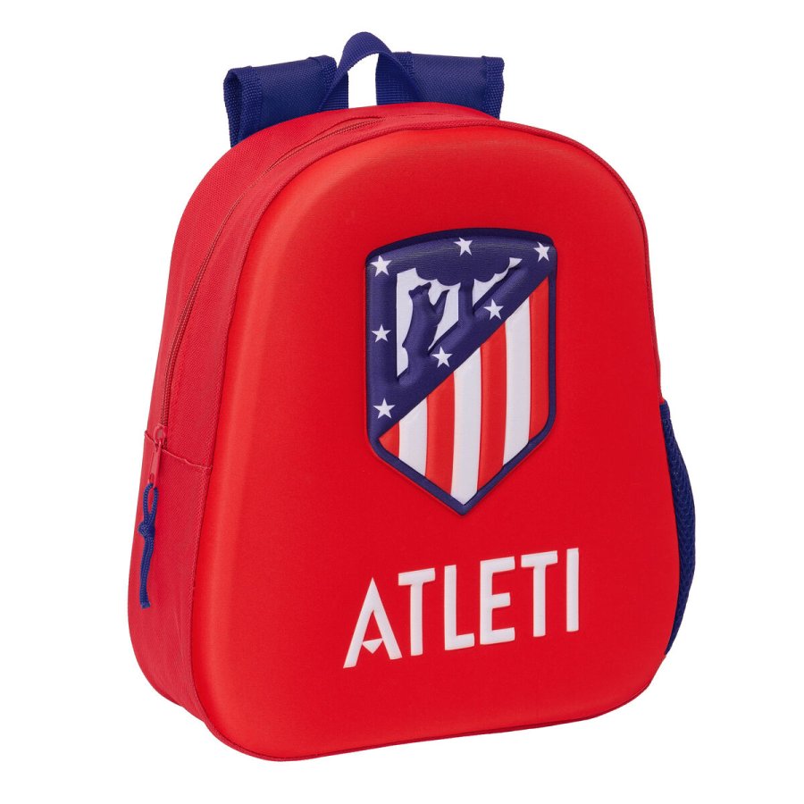 3D Skoletaske Atltico Madrid Rd 27 x 33 x 10 cm #1