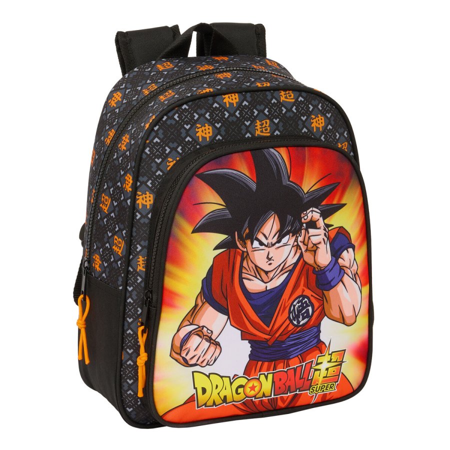 Skoletaske Dragon Ball Sort 27 x 33 x 10 cm #1