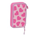 Dobbelt penalhus Barbie Love Pink 12.5 x 19.5 x 4 cm 28 Dele #5