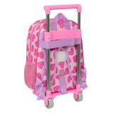 Skolerygsk med Hjul Barbie Love Pink 26 x 34 x 11 cm #2