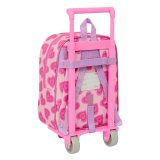 Skolerygsk med Hjul Barbie Love Pink 22 x 27 x 10 cm #2