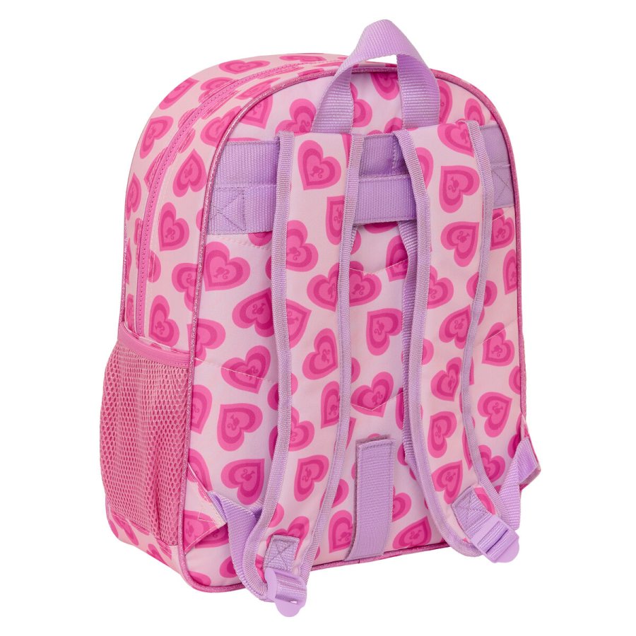 Skoletaske Barbie Love Pink 32 X 38 X 12 cm #3