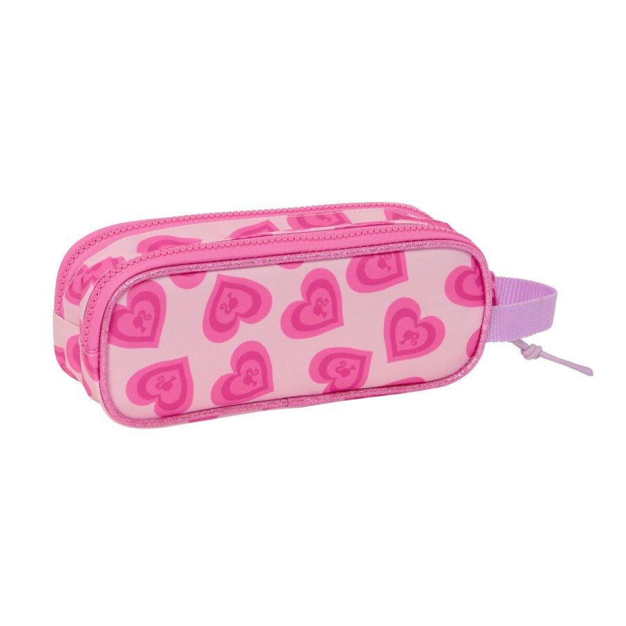 Dobbelt carry-all Barbie Love Pink 21 x 8 x 6 cm #2