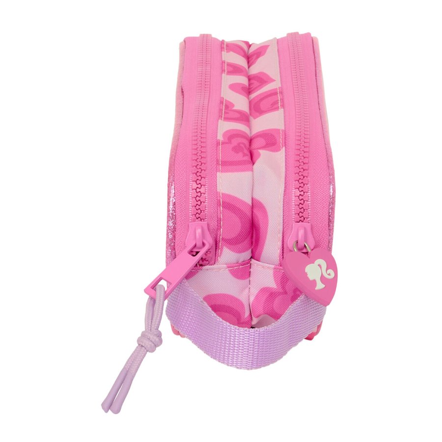 Dobbelt carry-all Barbie Love Pink 21 x 8 x 6 cm #3