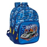 Skoletaske Hot Wheels Sonny Marinebl 32 x 42 x 15 cm #1