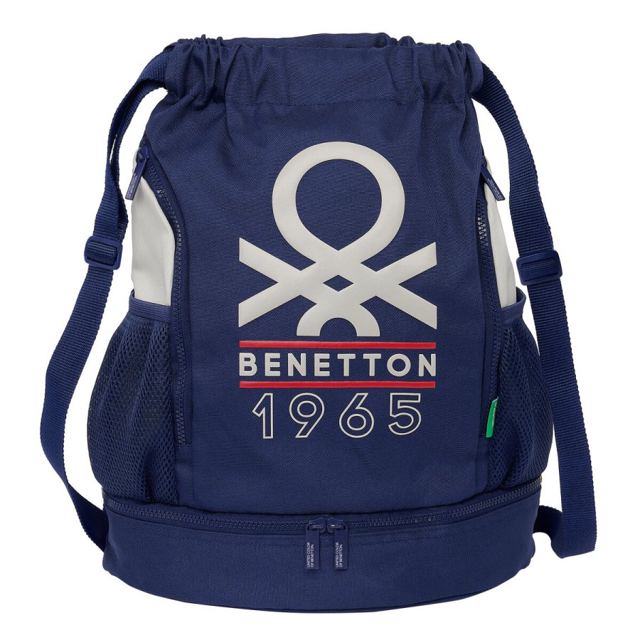 Brnerygsk Benetton Varsity Gr Marinebl 35 x 40 x 1 cm #1