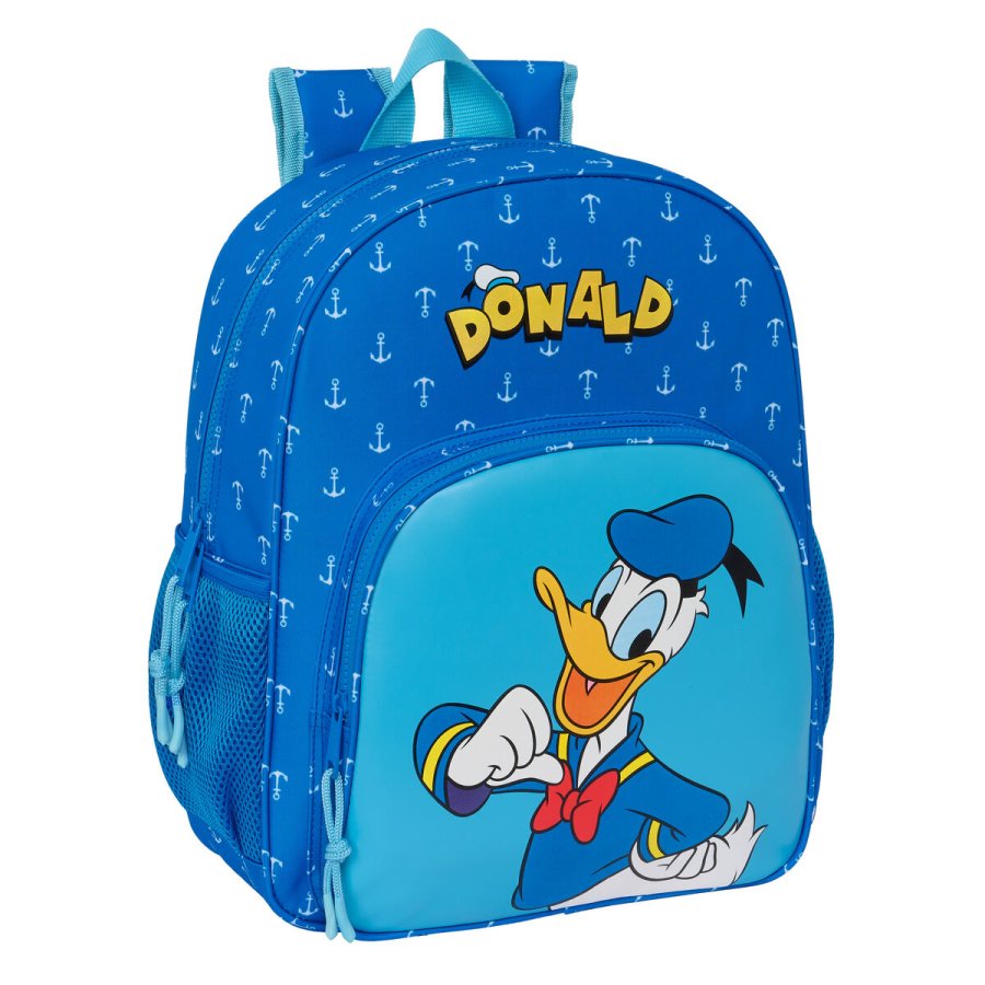 Skoletaske Donald Bl 32 X 38 X 12 cm #1