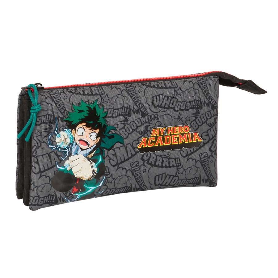 Penalhus My Hero Academia Sort 22 x 12 x 3 cm #3